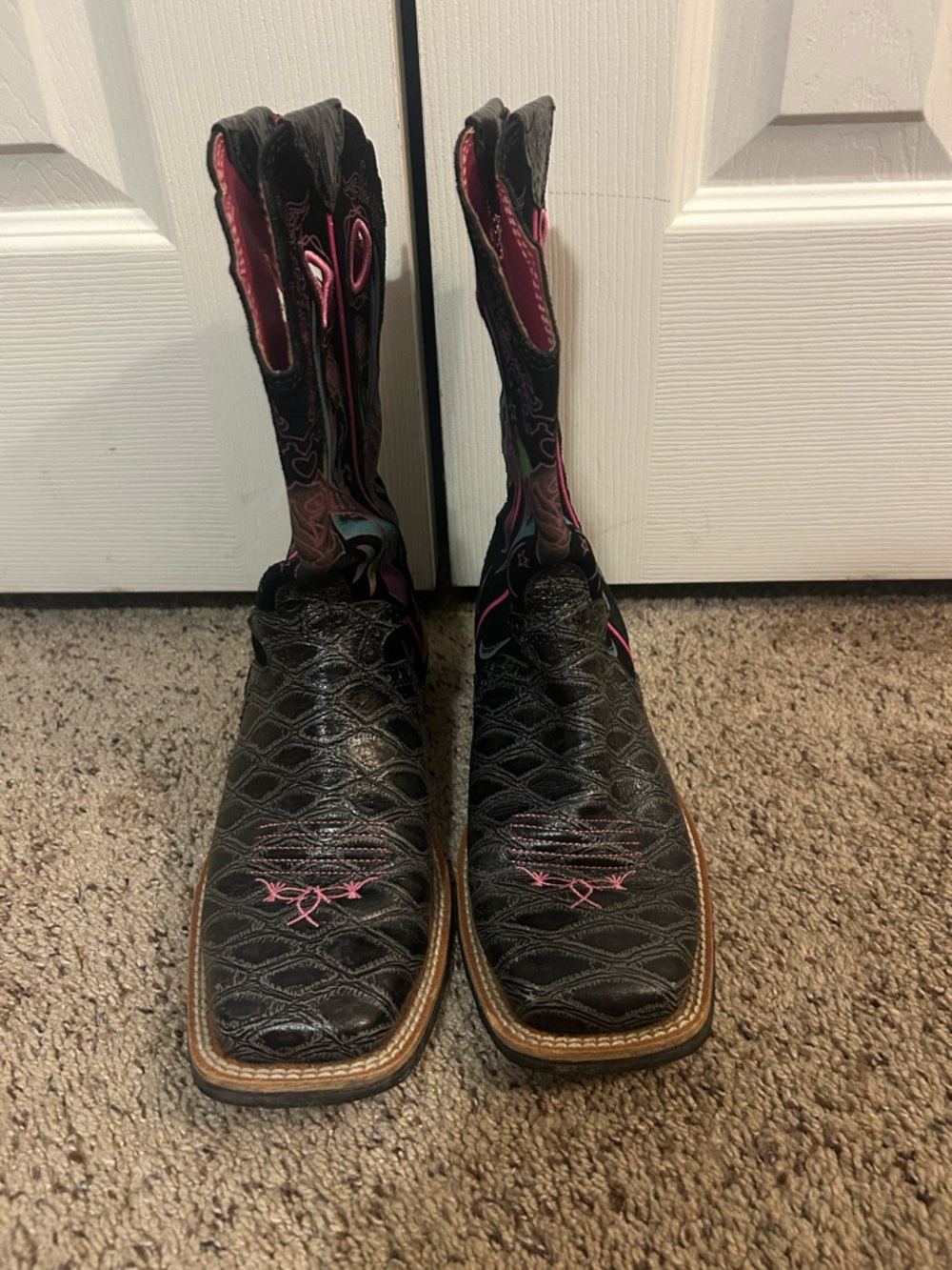 Ariat Rodeo Baby Rocker Cowboy Boots - Picture 2 of 7